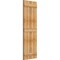 Ekena Millwork Joined Board-n-Batten Shutters, Rough Sawn Western Red Cedar, 21 1/2W x 64H, PR RBJ06S21X064RWR - alternate 5